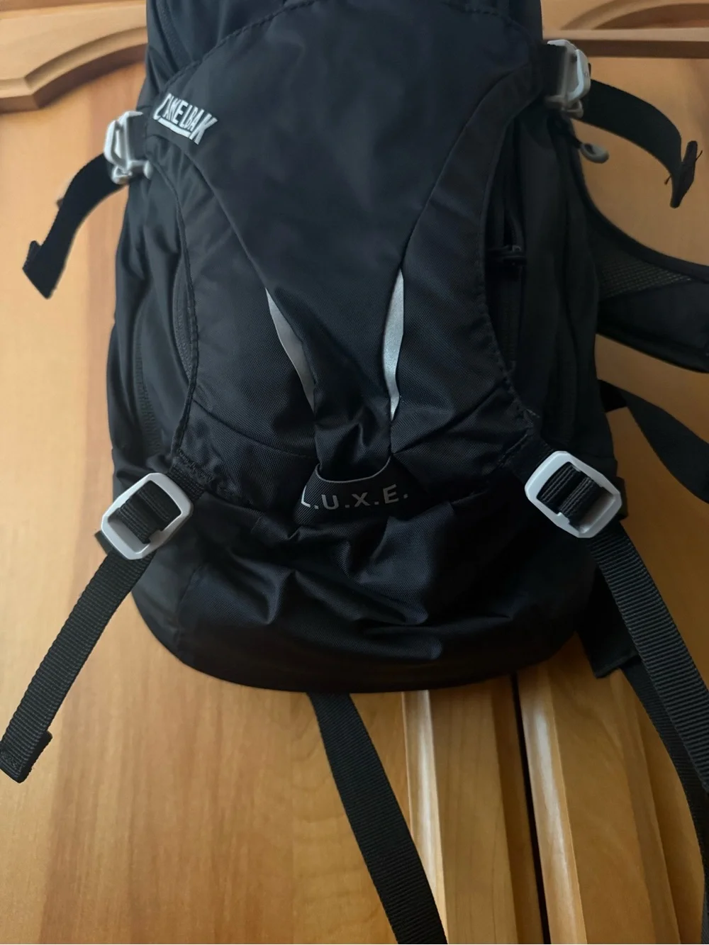 CamelBak Black Hydration Backpack with Gray Accents